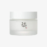 Beauty of Joseon Dynasty Cream, a luxurious Korean moisturizer infused with Hanbang ingredients like ginseng and rice to deeply hydrate, brighten, and nourish the skin for a healthy glow.