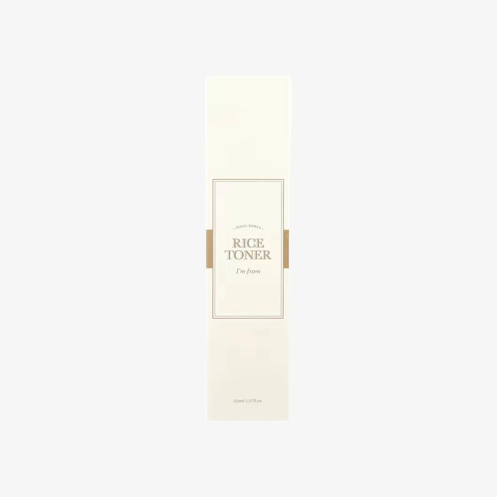 I'm From Rice Toner, a brightening and hydrating Korean toner infused with rice extract to truly nourish and improve skin texture.