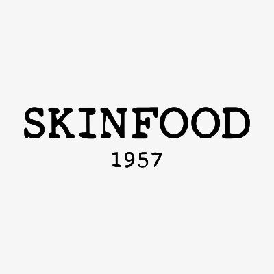 Skinfood logo – A Korean skincare brand known for its food-based beauty formulations, promoting healthy and nourishing skin.